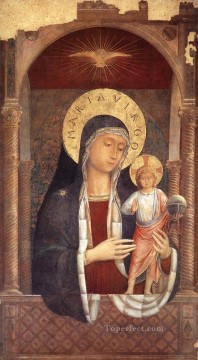 Benozzo Gozzoli Painting - Madonna and Child Giving Blessings Benozzo Gozzoli